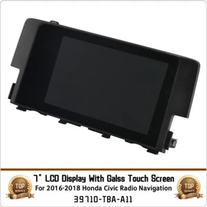 39710-TBA-A11 FOR 2016-18 Honda Civic Radio OEM Navigation Display Touch Screen - Bild 1 von 9