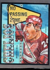 CHRIS CHELIOS Detroit Free Press DETROIT RED WINGS 8x10 Collector Card