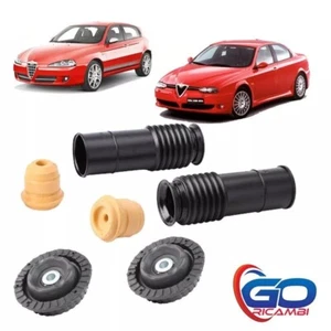 KIT 2 SUPPORTI E 2 TAMPONI AMMORTIZZATORI ANTERIORI PER ALFA ROMEO 147 e 156 - Foto 1 di 4