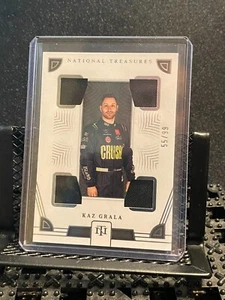 Kaz Grala 2023 National Treasures Quad Race Used - Firesuit #55/99 - - Picture 1 of 2