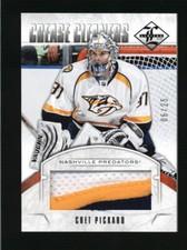 CHET PICKARD 2012/13 12/13 PANINI LIMITED 3-CLR PATCH #06/25 (BV=$25) AG5102