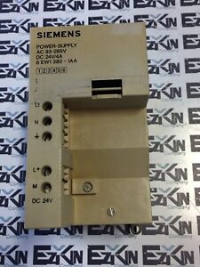 Siemens 6EW1380-1AA Power Supply 93-265VAC 24VDC 4A 