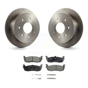 Rear Disc Brake Rotors And Ceramic Pads Kit For Ford F-150 F-250 HD K8T-101701 - Picture 1 of 7