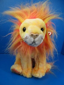 Ty Bushy Lion Buddy Beanie Buddies De Colección con Etiqueta Peluche #1 - Imagen 1 de 10