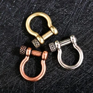 Copper Paracord Bracelet Keychain DIY Outdoor Lanyard Making Bracelet Jewelry - Picture 1 of 10
