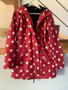 Blutsgeschwister Softshellparka Größe s, rot mit weißen Punkten, super 👍 - Bild 1 von 8