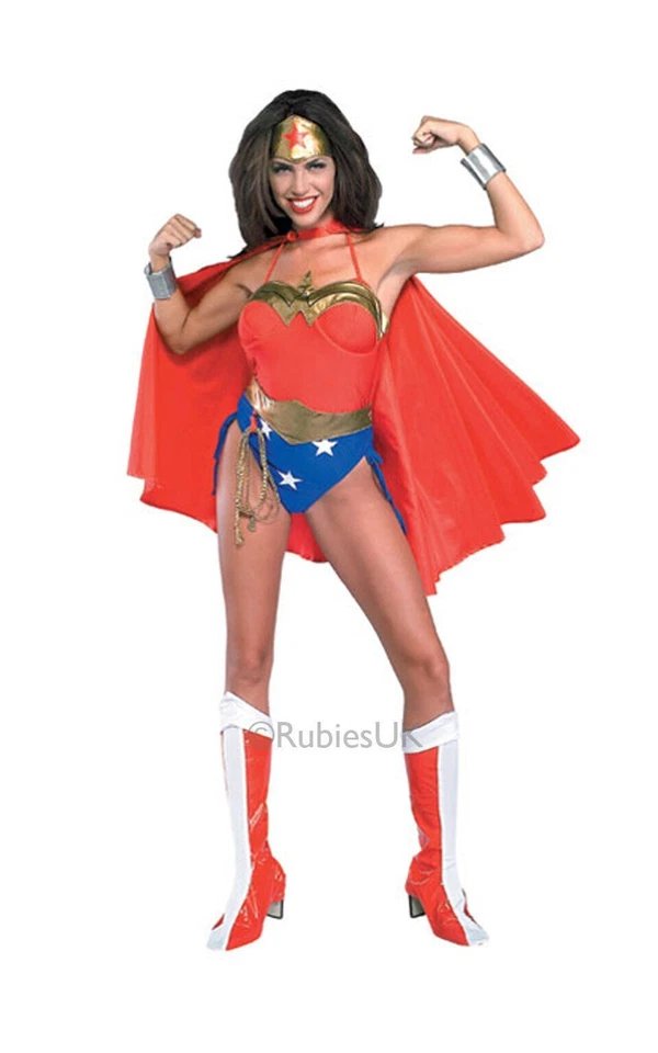 Ladies Licenced Wonder Woman Costume - image 1 of 1