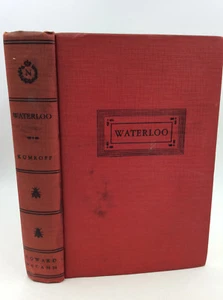 WATERLOO: A Novel by Manuel Komroff - 1936, 2nd prtg - Napoleonic Wars - Fiction - Foto 1 di 4