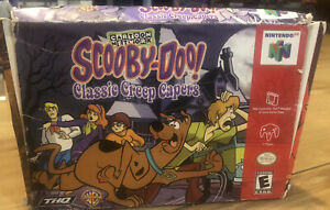 Scooby Doo! Classic Creep Capers Complete In Box CIB Nintendo 64 N64 FreeS&H