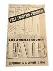 VINTAGE LOS ANGELES COUNTY FAIR 1960 SOUVENIR PROGRAM