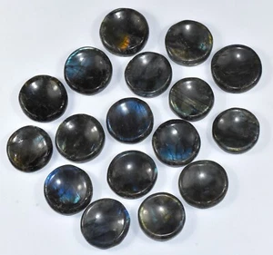 35mm Sparkling Labradorite Mineral Stand for Sphere Egg - Madagascar 1, 2, 5PCs - Picture 1 of 7