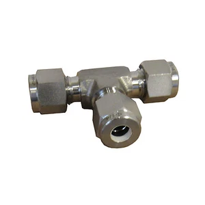 JW-LOK 316 SS 1/2" TUBE UNION TEE COMPRESSION FITTING - Picture 1 of 4