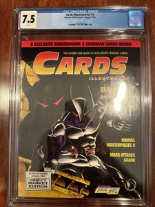 Cards Illustrated Issue #1 Jan 1994 - CGC 7.5
