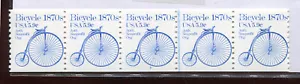 US BRIEFMARKEN SC1901 5,9c FAHRRAD PNC3 5er Streifen postfrisch (D18) - Bild 1 von 2