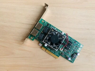 Full height support SuperMicro AOC-STG-I2T 2-port 10GbE Adapter network card  - Image 1 of 4
