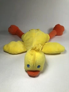 Bantam Collections Vintage Plüsch gelbe Ente Küken Rassel Lovey Baby Spielzeug 8 Zoll selten - Bild 1 von 13