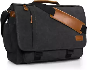 Estarer Kuriertasche 17-17,3 Zoll, Herren Computer 17-17,3" Schnalle-dunkelgrau - Bild 1 von 6