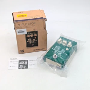 TC Helicon Duplicator Vocal Effects Stompbox w/ Doubling, Reverb, and Pitch Fix - Picture 1 of 5