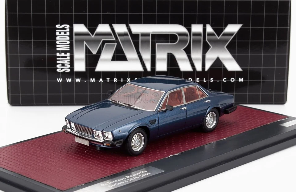 1/43 MATRIX SCALE MODELS - DE TOMASO - DEAUVILLE 2-SERIES 1983 MX40404-053 - Immagine 1 di 1