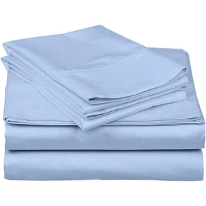 King Blue 100-Percent Egyptian Cotton 1000 Thread Count 4-Piece Sheet Set - Picture 1 of 2