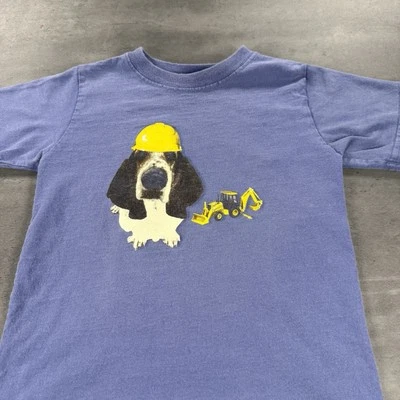 De colección Construcción Perro Cachorro 4T Azul Niño Juvenil Pequeño Bebé Muñeca Mujer Top Foto 1 de 4