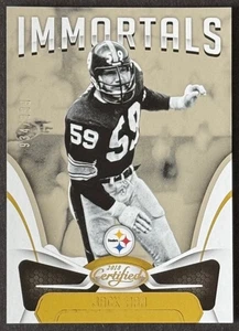 JACK HAMM 2018 Panini Certified Immortals #117 PITTSBURGH STEELERS #934/999 - Picture 1 of 3