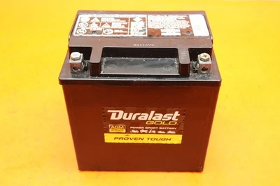 SEA-DOO GTI GTX GTS RXP RXT WAKE 155 OEM BATTERY DURALAST GOLD AZX30LA 30 AH AGM - Image 1 of 4