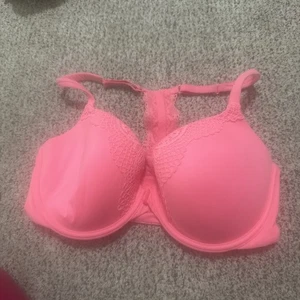 Victoria’s Secret Pink T-Back Racerback Semi Demi BH 34DD Frontverschluss - Bild 1 von 3