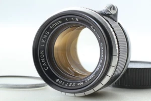 [Exc+5] Canon 50mm f/1.8 L39 II LTM Leica Screw Mount Lens w/ Filter From JAPAN - Picture 1 of 10