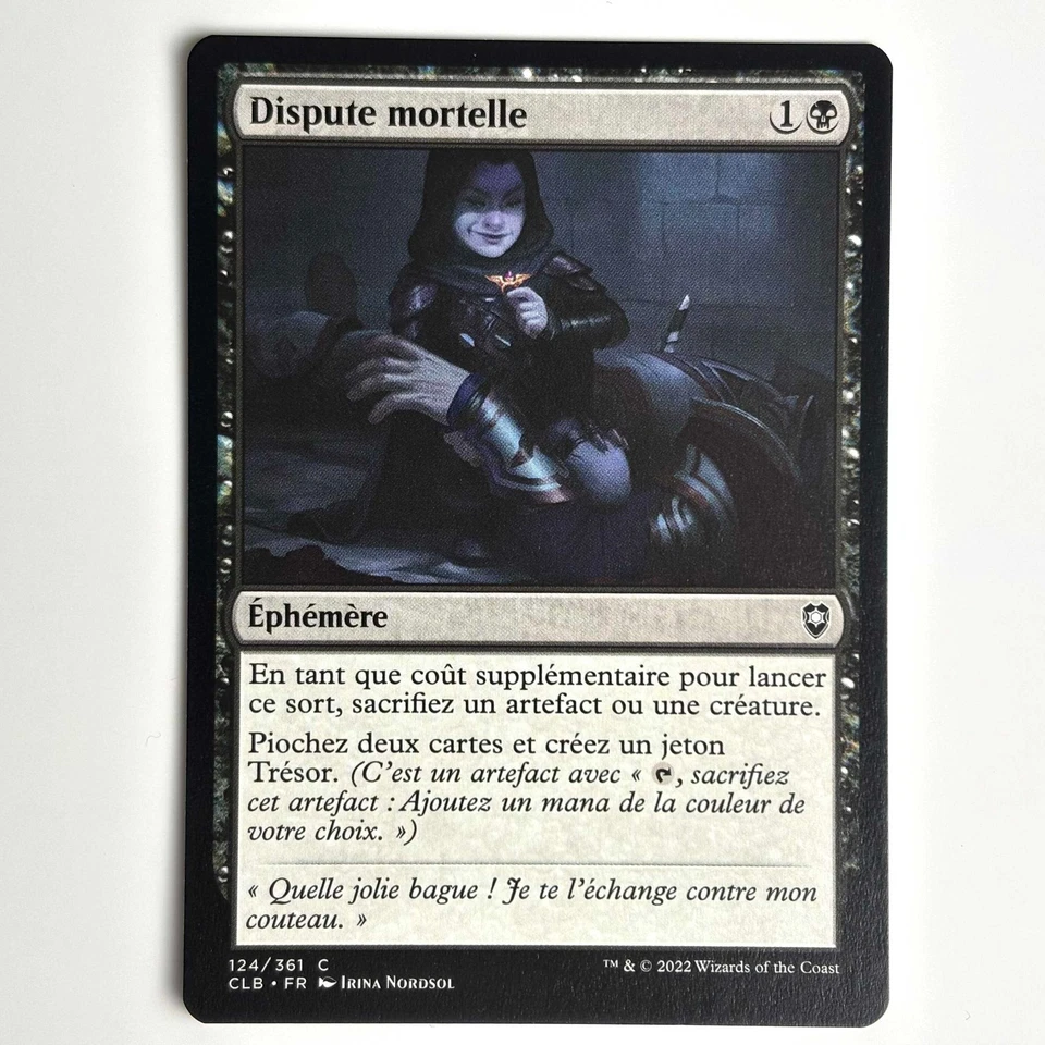 DISPUTE MORTELLE MTG CLB - CARTE MAGIC THE GATHERING FR NEUF - Photo 1/1