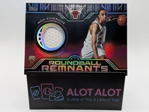 Parche 2025 Topps Rookie Roundball Remnants Noa Essengue Bulls RC Rookie - Imagen 1 de 4