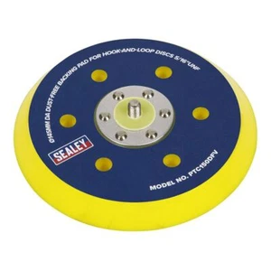 Sealey DA Dust-Free Backing Pad for touch fastener Discs �145mm 5/16"UNF - Bild 1 von 2