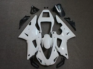 Unpainted White ABS Injection Bodywork Fairing Kit Fit for YZF R1 1998 1999 - Picture 1 of 10