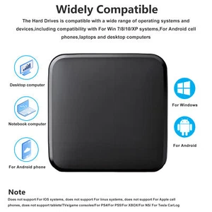 Portable External Hard Drive 1T/2T/4T/6T/8T/10T/12T/14T/16T/20T/30T Hard Drive - Photo 1/26