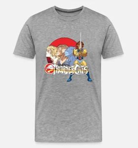 Mens T-Shirt Cotton Thundercats Retro Cartoon Kids Tv Show Series - Picture 1 of 3