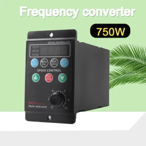 Convertitore AC 220V unità a frequenza variabile monofase 750W a 3 fasi 1-99HZ - Foto 1 di 18