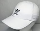 Adidas - Strapback Hat Cap - OSFM - White w/ Black Logo - Golf Tennis Running