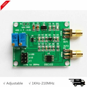 1KHz-210MHz RF Generator Module Precision Adjustable RF Signal Generator - Picture 1 of 3