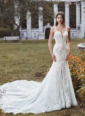 Vestido de novia Calla Blanche Myrtle 10 ¡¡NUEVO CON ETIQUETAS!!  SKU72569 Foto 1 de 4
