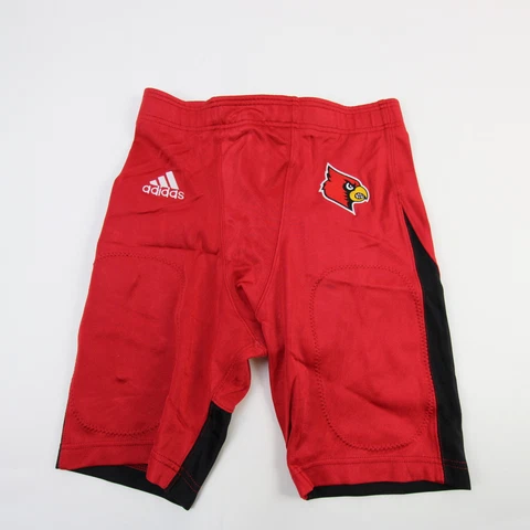 Louisville Cardinals adidas Practice Shorts Men's Red/Black Used Cover