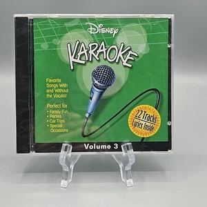 Disney Karaoke Volume 3 CD Brand New - Imagen 1 de 4