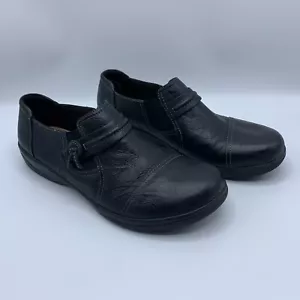 Clarks Collection Damenschuhe US 8,5 M Cheyn Madi flache Halbschuhe Freizeit schwarz - Bild 1 von 9