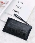 Ladies Womens Pu Leather Wallet Wristlet Purse Handbag Card Holder Bag Clutch Uk