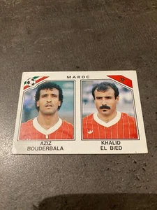 Sticker vignette PANINI WORLD CUP MEXICO 86 N°425 BOUDERBALA / EL BIED L37 - Picture 1 of 2