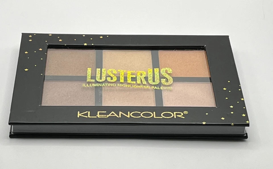 Kleancolor LusterUS Glow Kit - 6 Foil Metallic Highlight Shades - Image 1 of 1