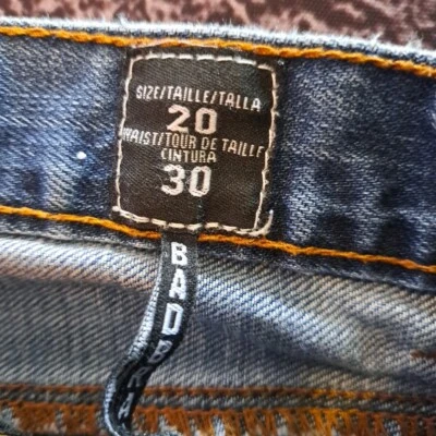 Fox Denim Jeans Bad Brain 100% Cotton - Image 1 of 4