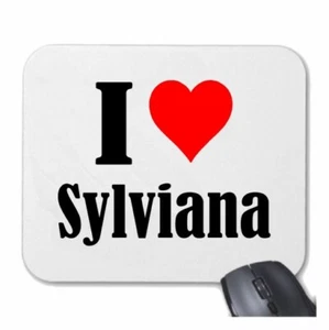 MOUSEPAD Mauspad I Love Sylviana Ich Liebe Sylviana - Bild 1 von 1
