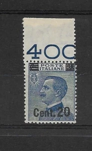 ITALY KINGDOM 1924 - EFFIGY VE III° OVERPRINT 25 C ON 60 C - MNH** BDF - Picture 1 of 1