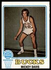 1973-74 Topps Basketball Mickey Davis (A) Milwaukee Bucks #107