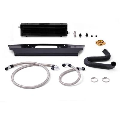Mishimoto MMOC-MUS8-15TBK Ford Mustang GT Black Oil Cooler Kit, 2015-2017 - Image 1 of 4